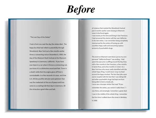 Book Interior Design Sample 1