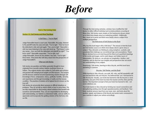 Book Interior Design Sample 3